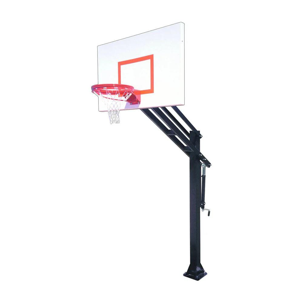 Attack™ Adjustable In-Ground Bolt-Down Basketball Hoop by First Team - Image 6