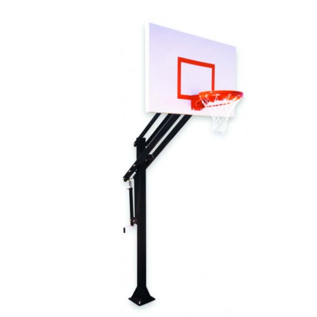 Attack™ Adjustable In-Ground Bolt-Down Basketball Hoop by First Team - Image 7