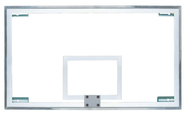Bison 42" x 72" Short Unbreakable Glass Backboard - Image 4