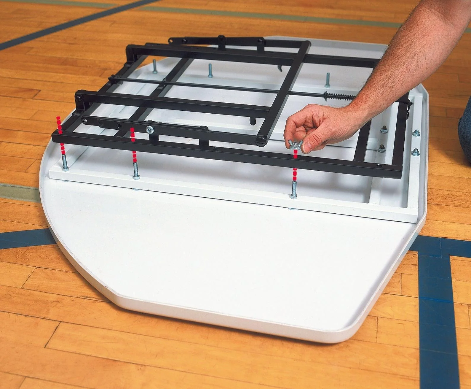 Bison 6-In-1 Easy Up Youth Mini Goal - Image 5