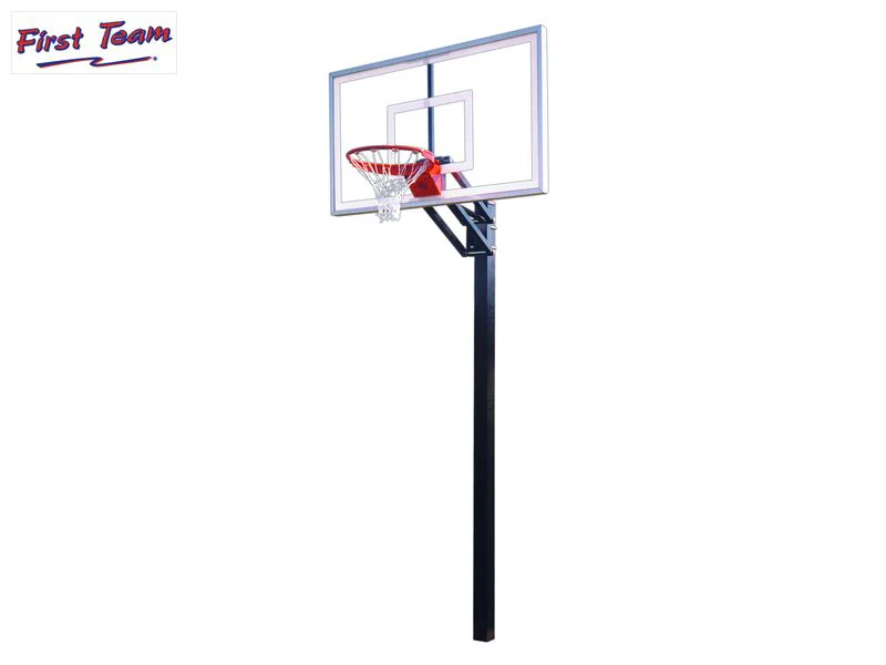 Champ™ Adjustable In-Ground Basketball Hoop by First Team - Image 12