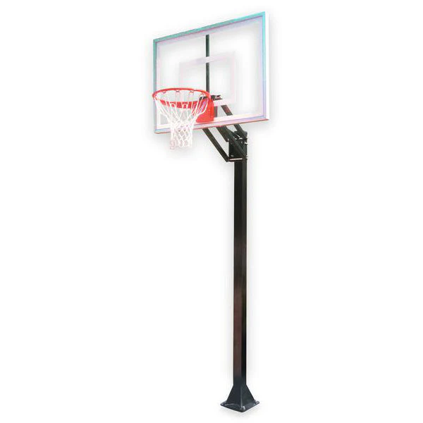 Champ™ Adjustable In-Ground Bolt-Down Basketball Hoop by First Team - Image 10