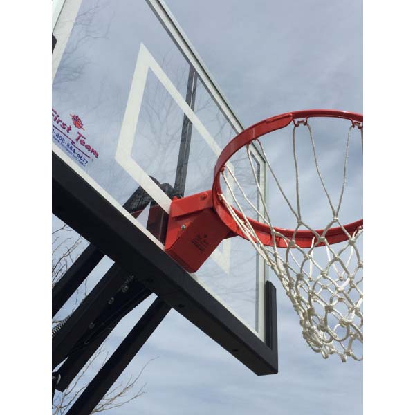 Champ™ Adjustable In-Ground Bolt-Down Basketball Hoop by First Team - Image 6