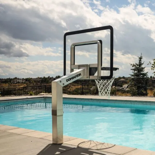 Dominator Aluminum Poolside Inground Basketball Hoop - Image 10