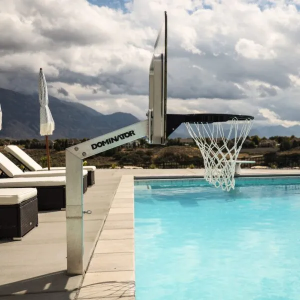 Dominator Aluminum Poolside Inground Basketball Hoop - Image 9