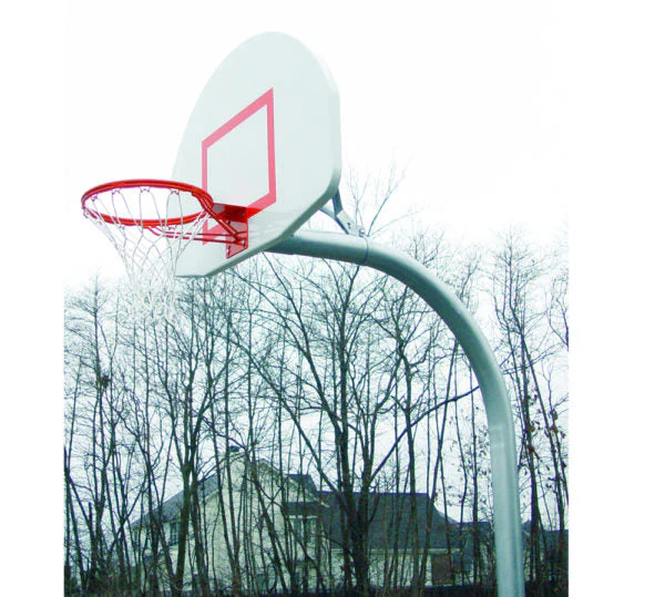 Douglas® Gooseneck 4.5" FST Basketball System, Fan Shaped Steel - Image 4