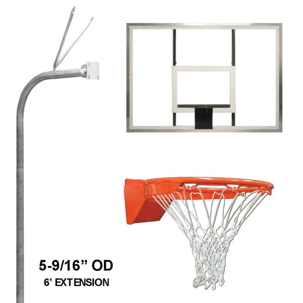 Douglas® Gooseneck 5-9/16" RPGR Basketball System - Image 4