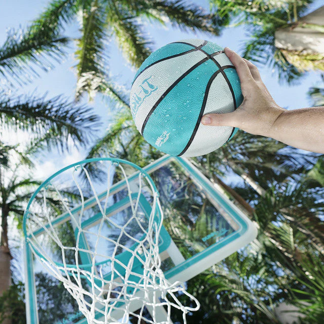 Dunn Rite Deck Shoot Combo Deck-Mounted Pool Basketball & Volleyball Set - Clear - Image 7