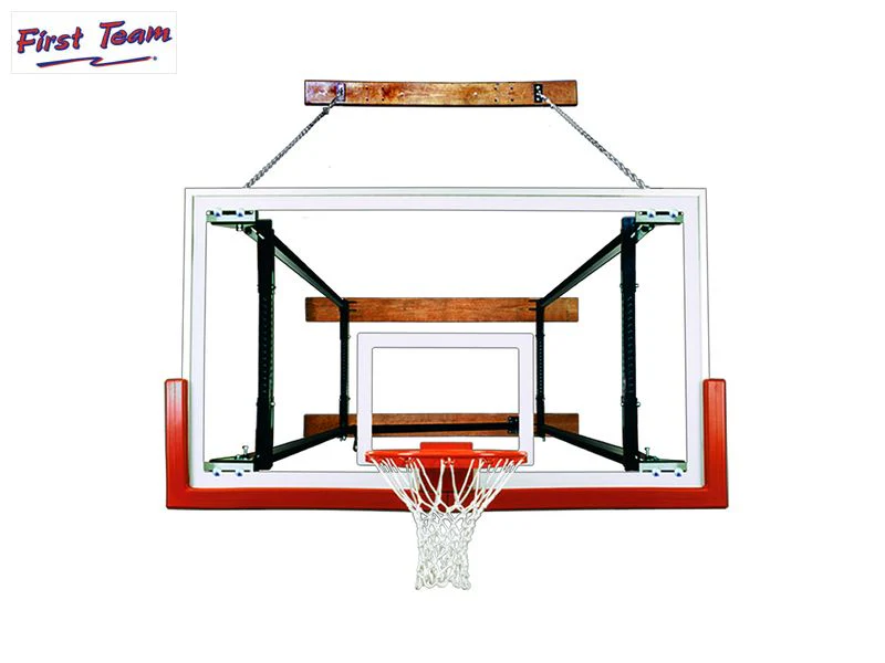 FoldaMount82™ Folding Wall Mount Basketball Hoop System by First Team - Image 3