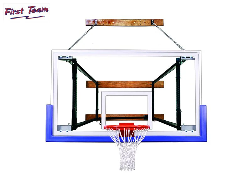 FoldaMount82™ Folding Wall Mount Basketball Hoop System by First Team - Image 4