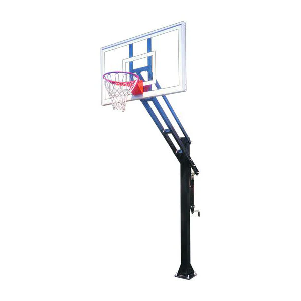 Force™ Adjustable In-Ground Bolt-Down Basketball Hoop by First Team - Image 10