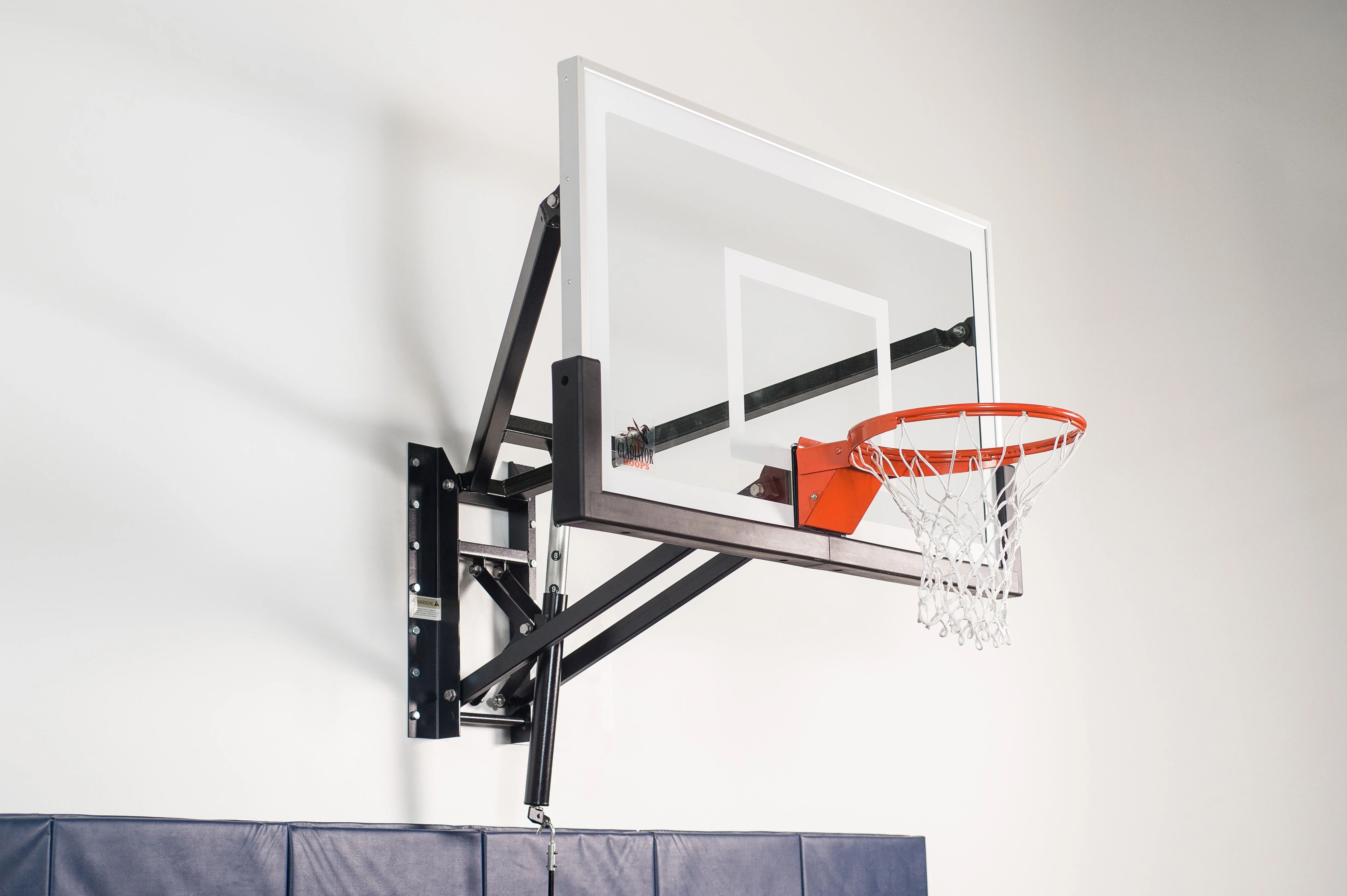 Gladiator Adjustable Wall Mount Basketball Hoop - Image 3
