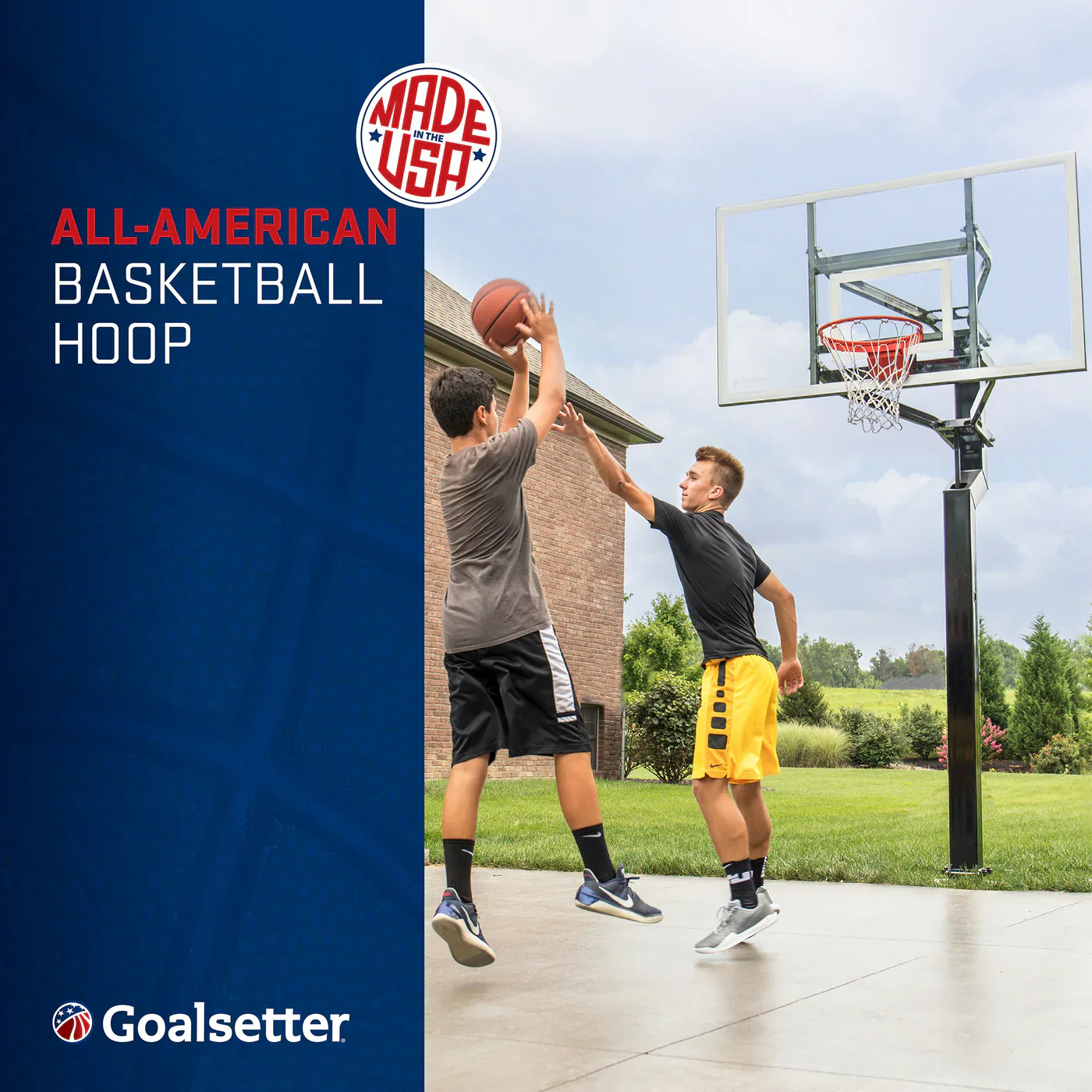 Goalsetter All American 60" In Ground Basketball Hoop - Image 3