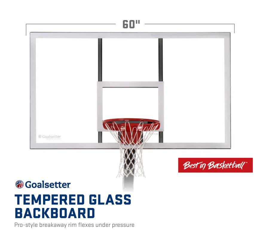 Goalsetter Launch Series 60" In-Ground Basketball Hoop - Image 6
