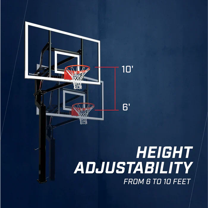 Goalsetter MVP 72" In Ground Basketball Hoop - Image 4