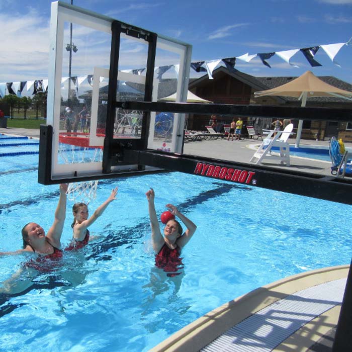 HydroShot™ Poolside Basketball Hoop by First Team - Image 3