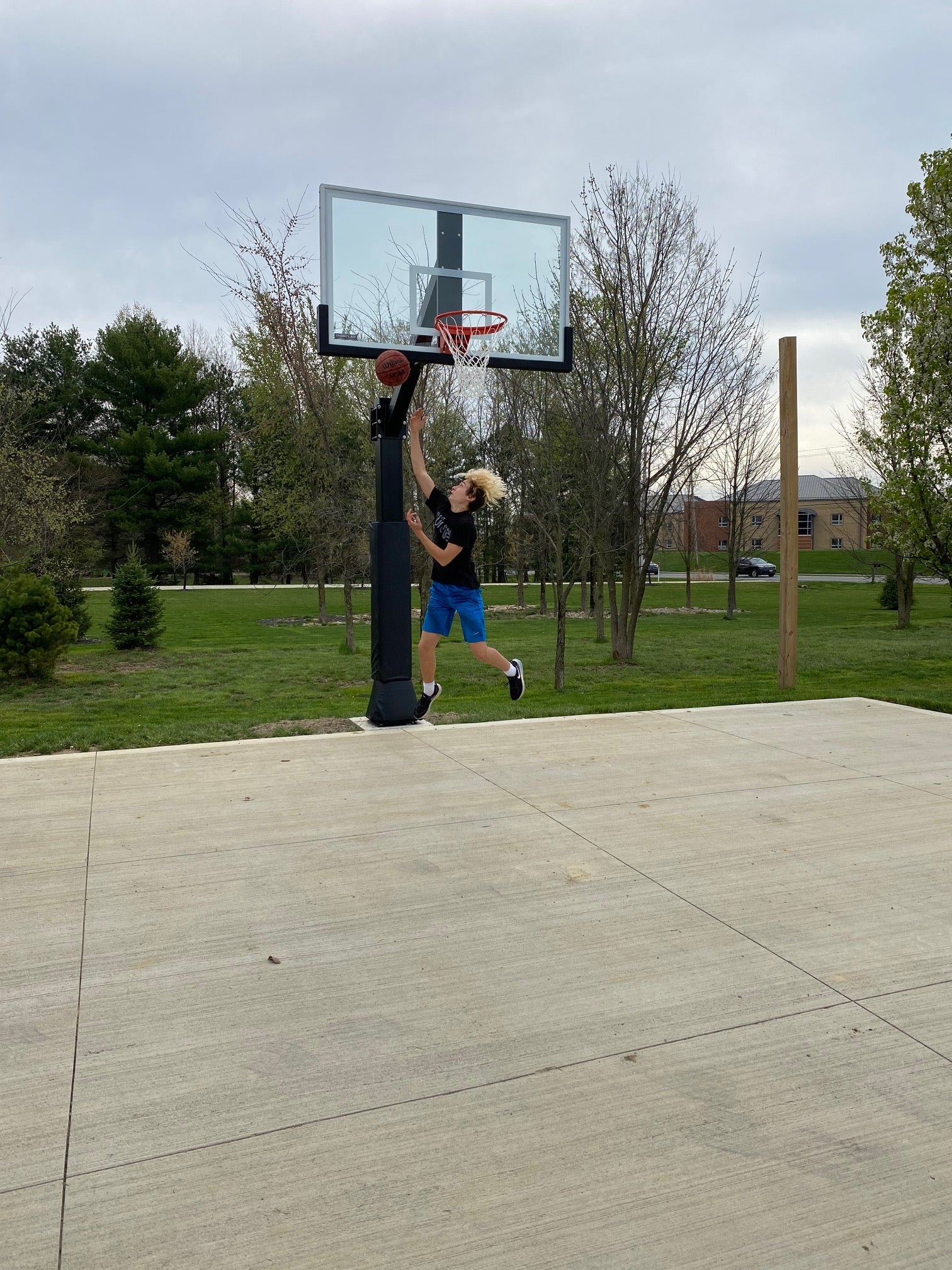 Ironclad HIL664-XXL In Ground Fixed Height Basketball Hoop - Image 3
