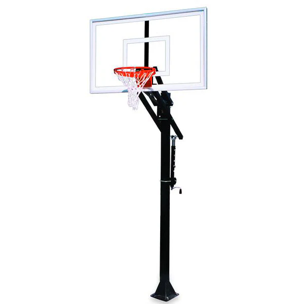 Jam™ Adjustable In-Ground Bolt-Down Basketball Hoop by First Team - Image 8
