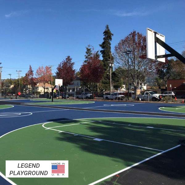 Legend™ Fixed-Height Bolt-Down In-Ground Basketball Hoop by First Team - Image 4