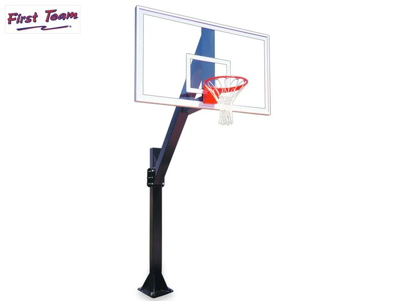 Legend™ Fixed-Height Bolt-Down In-Ground Basketball Hoop by First Team - Image 7