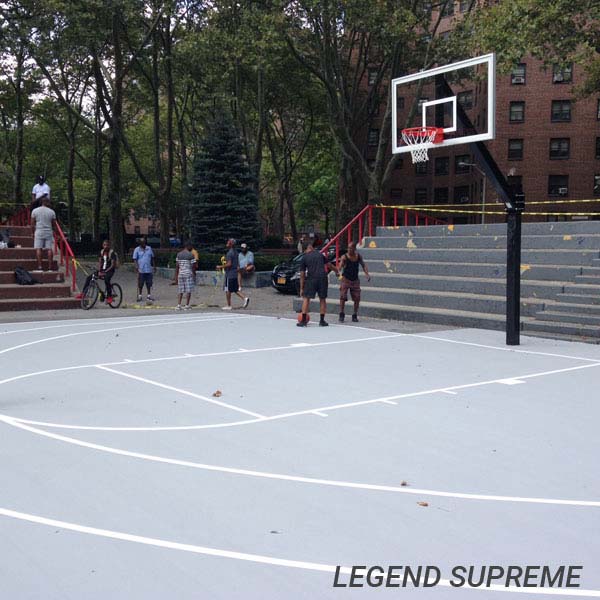 Legend™ Fixed-Height In-Ground Basketball Hoop by First Team - Image 3