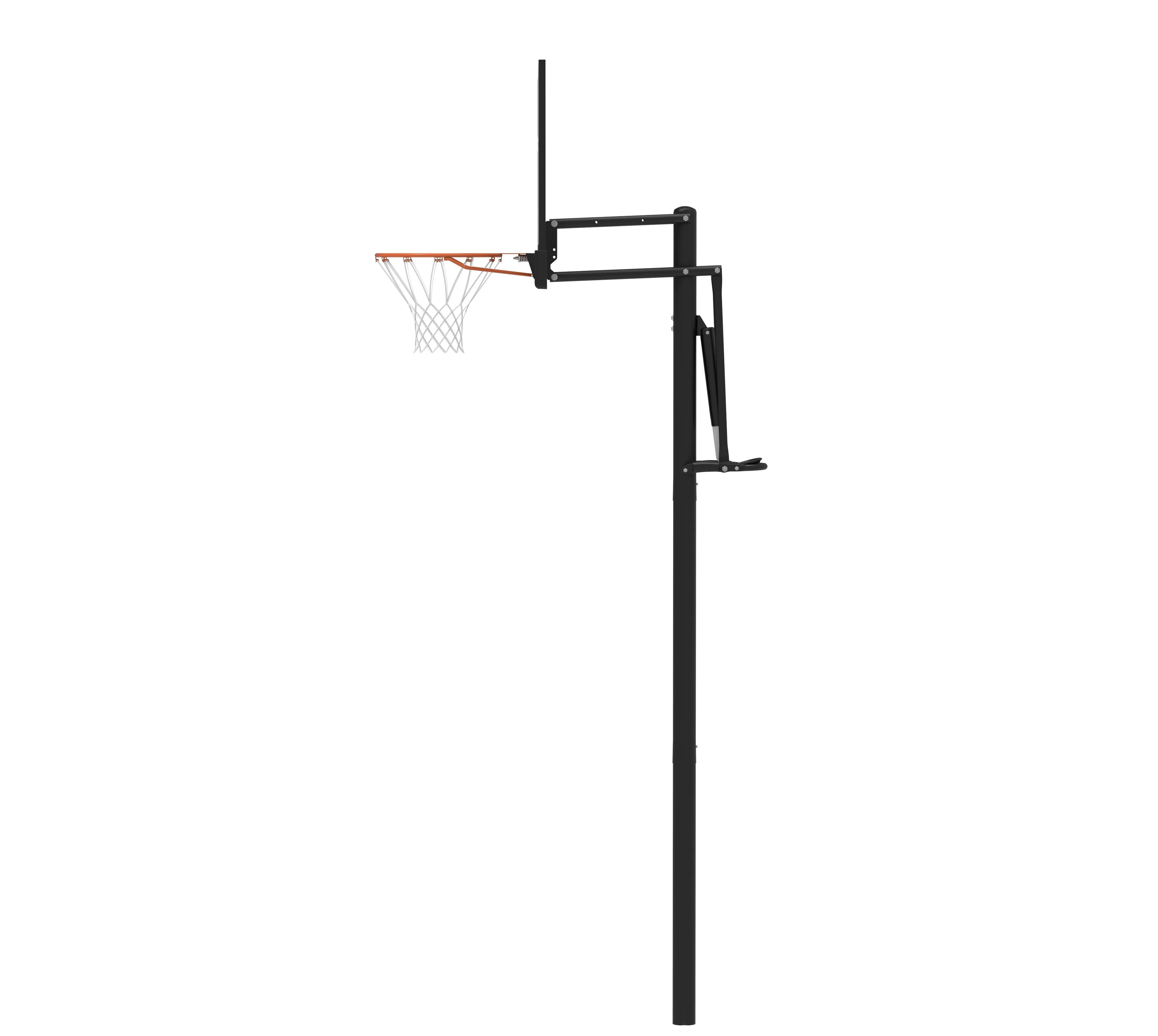 Lifetime Adjustable In-Ground Basketball Hoop (52-Inch Polycarbonate) - Image 7