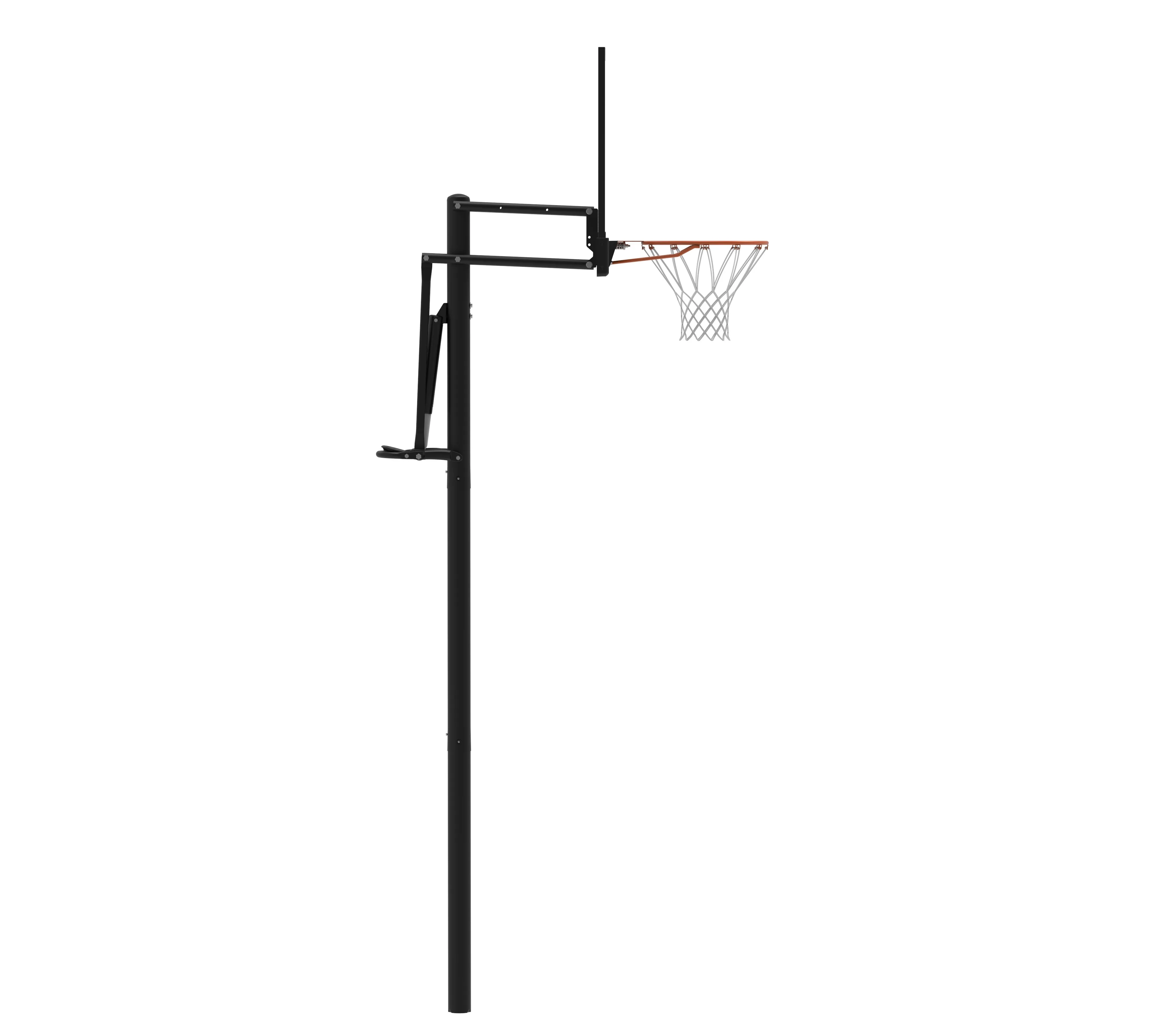 Lifetime Adjustable In-Ground Basketball Hoop (52-Inch Polycarbonate) - Image 8