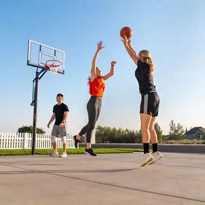 Lifetime Adjustable In-Ground Basketball Hoop (54-Inch Acrylic) - Image 13