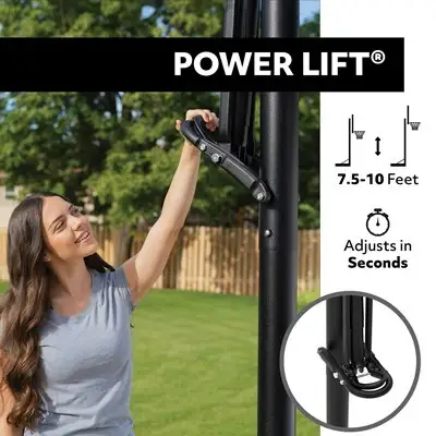 Lifetime Adjustable In-Ground Basketball Hoop (54-Inch Acrylic) - Image 5