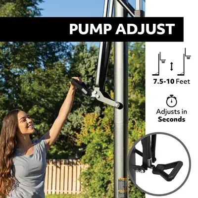 Lifetime Adjustable In-Ground Basketball Hoop (54-Inch Acrylic) - Image 6