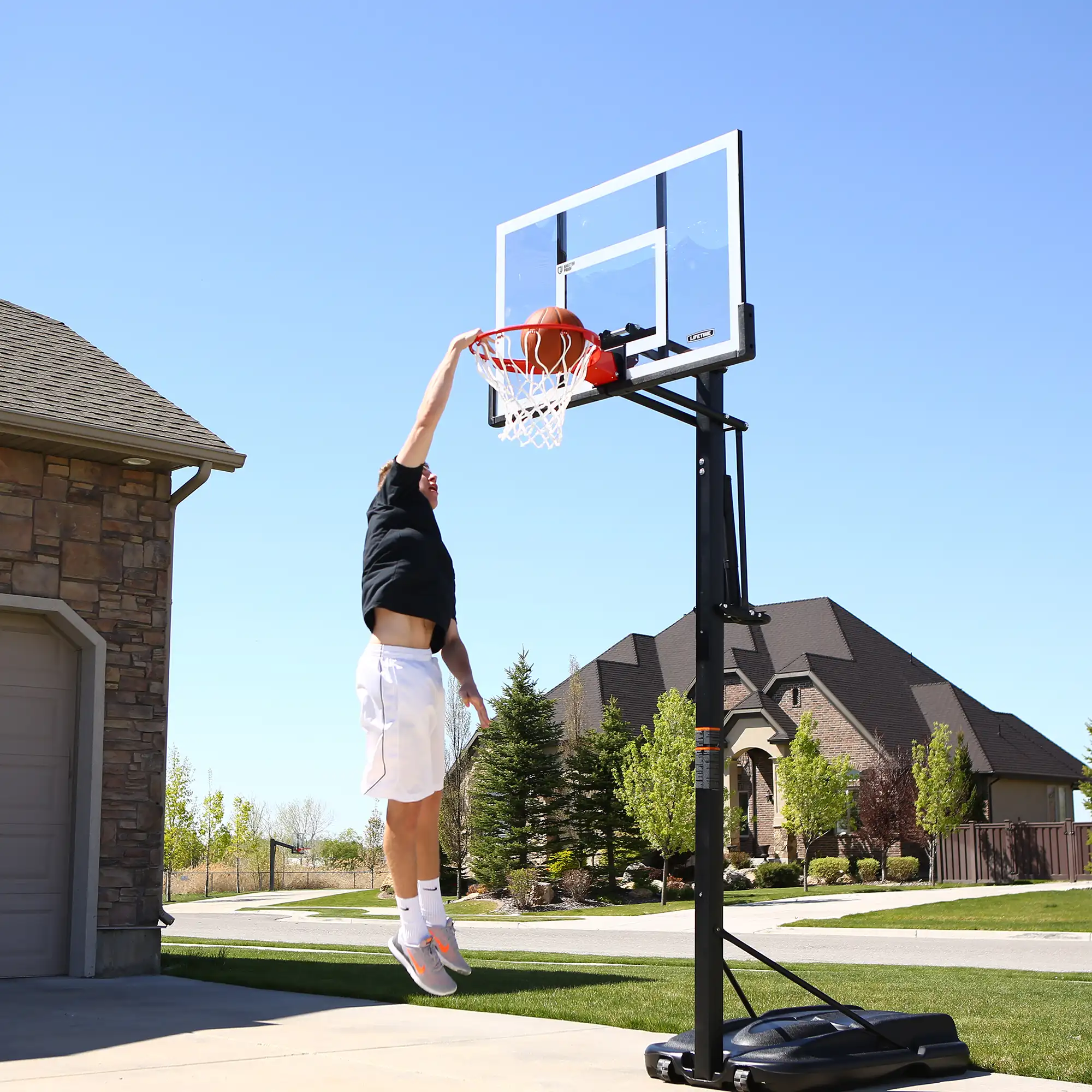 Lifetime Adjustable Portable Basketball Hoop (54-Inch Clearview Polycarbonate) - Image 14
