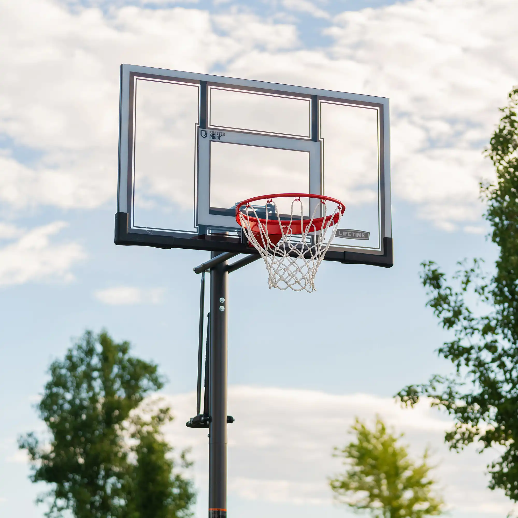 Lifetime Adjustable Round In-Ground Basketball Hoop (54-Inch Polycarbonate) - Image 14