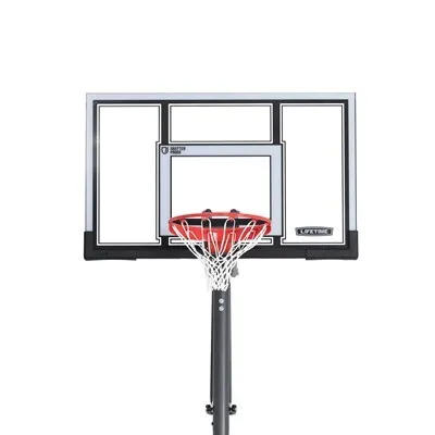 Lifetime Adjustable Round In-Ground Basketball Hoop (54-Inch Polycarbonate) - Image 17