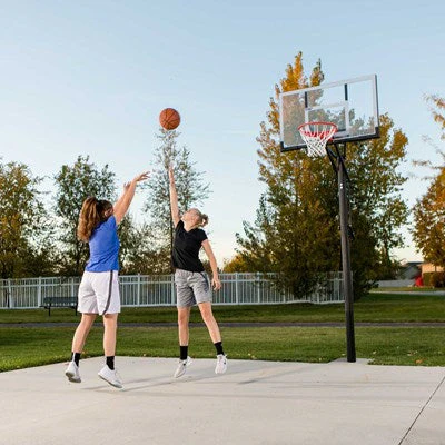 Lifetime Adjustable Square In-Ground Basketball Hoop (54-Inch Polycarbonate) - Image 13