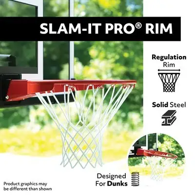 Lifetime Adjustable Square In-Ground Basketball Hoop (54-Inch Polycarbonate) - Image 4