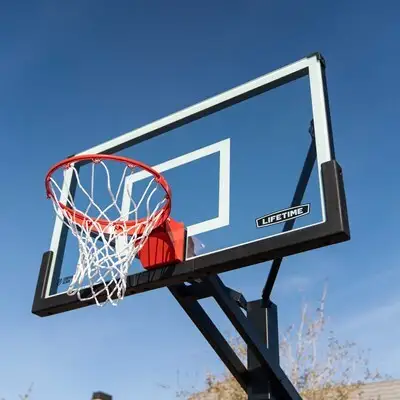 Lifetime Mammoth Bolt Down Basketball Hoop (60-Inch Tempered Glass) - Image 11