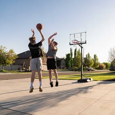 Lifetime Mammoth Portable Adjustable Basketball Hoop (54-Inch Tempered Glass) - Image 20