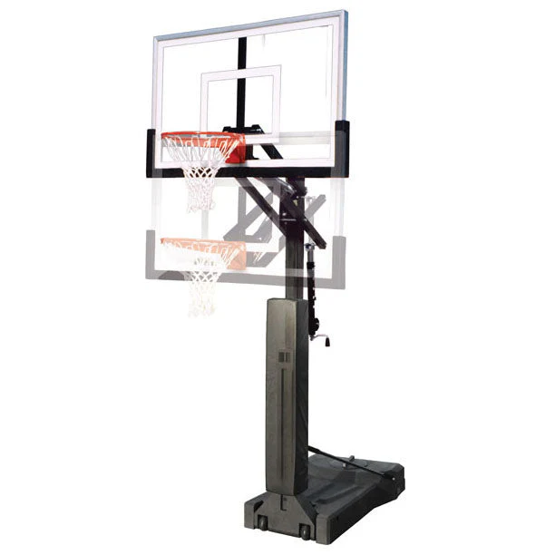 OmniJam™ Nitro Tempered Glass Portable Basketball Hoop by First Team - Image 3