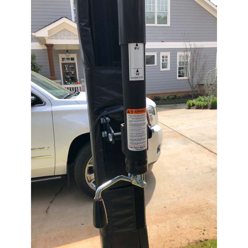 PowerHouse™ 5 Adjustable In-Ground Bolt-Down Basketball Hoop by First Team - Image 2