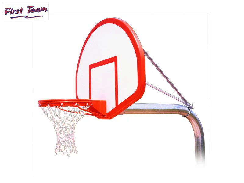 RuffNeck™ EXT (60” offset) Fixed-Height In-Ground Basketball Hoop by First Team - Image 11