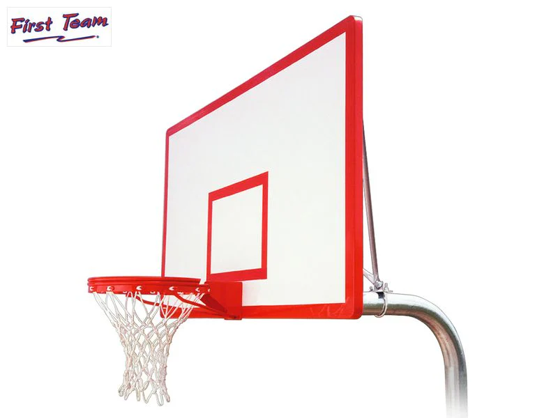 RuffNeck™ EXT (60” offset) Fixed-Height In-Ground Basketball Hoop by First Team - Image 12