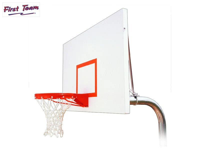 RuffNeck™ EXT (60” offset) Fixed-Height In-Ground Basketball Hoop by First Team - Image 6