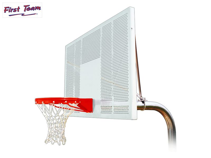 RuffNeck™ EXT (60” offset) Fixed-Height In-Ground Basketball Hoop by First Team - Image 9