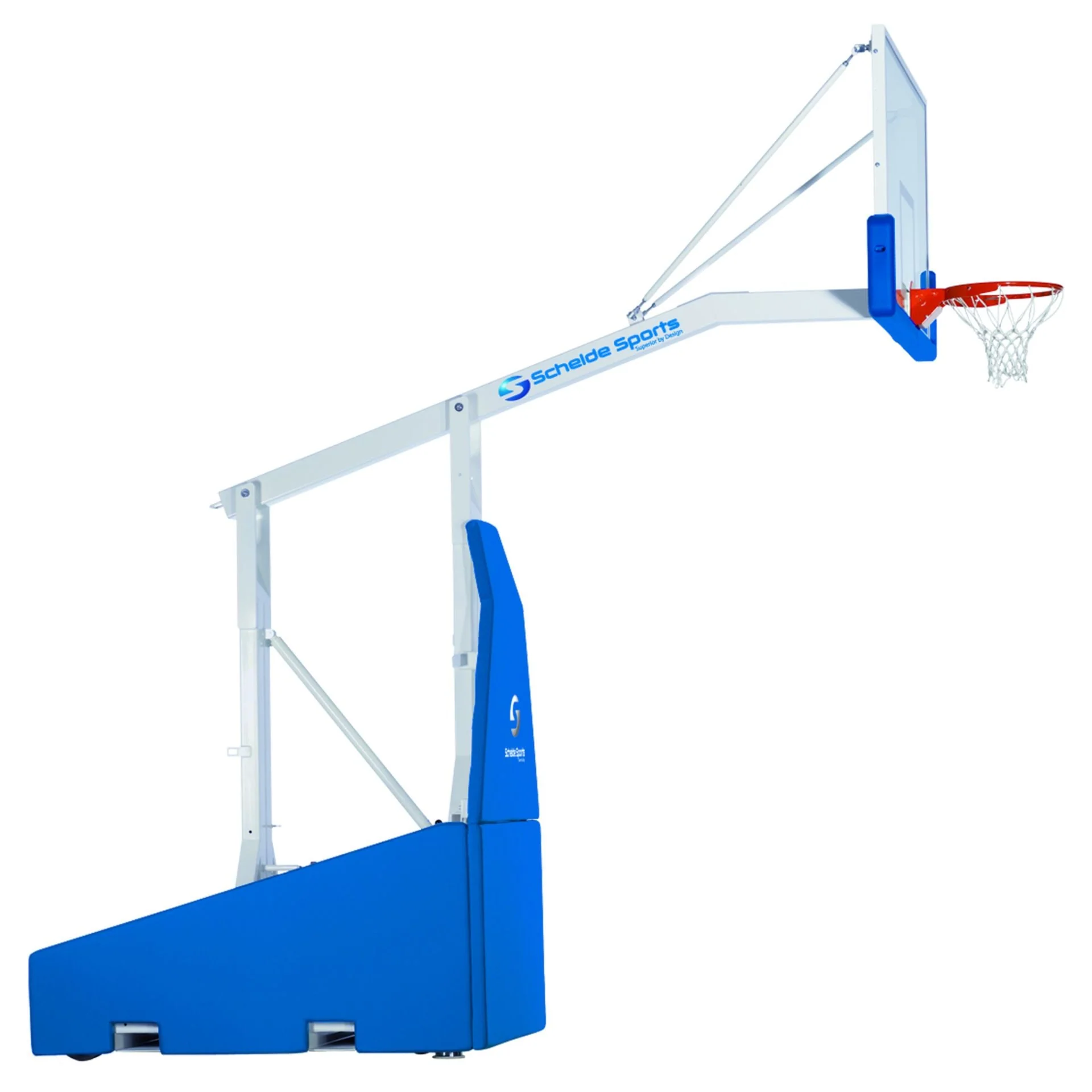 Schelde Sports SAM 165 Club Portable Basketball Backstop - Image 3