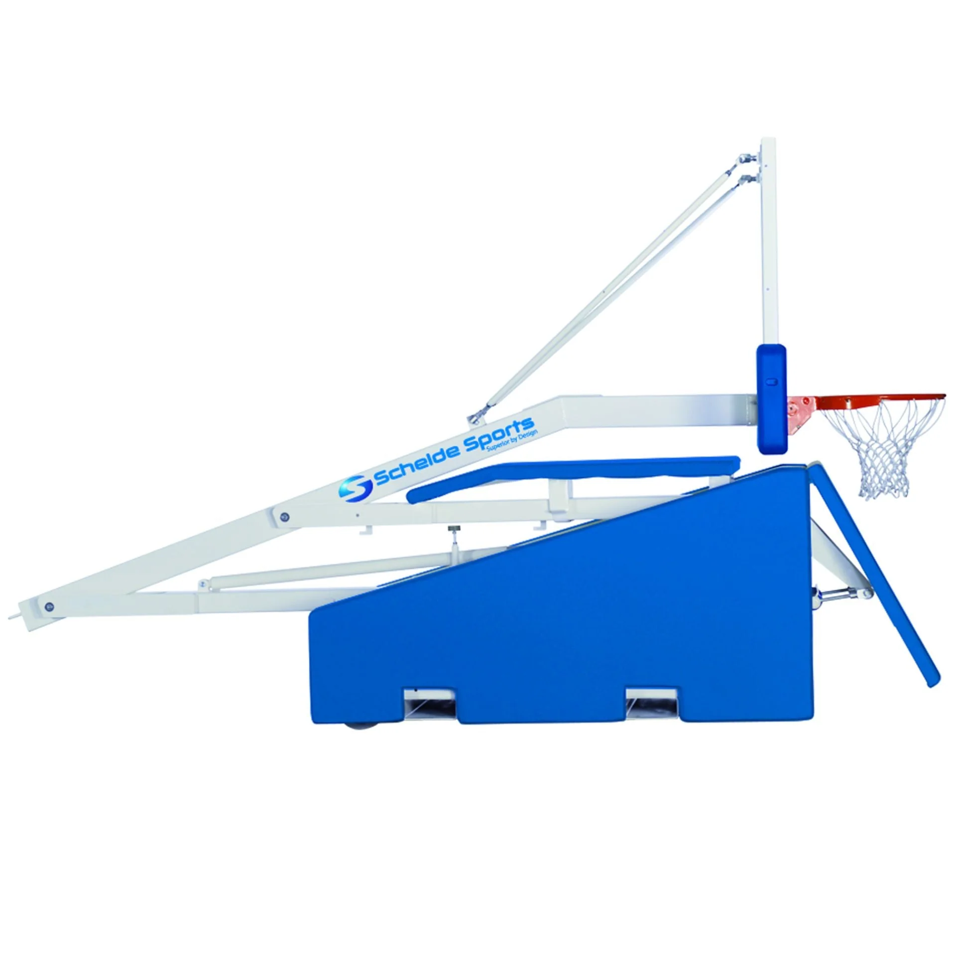 Schelde Sports SAM 165 Club Portable Basketball Backstop - Image 4