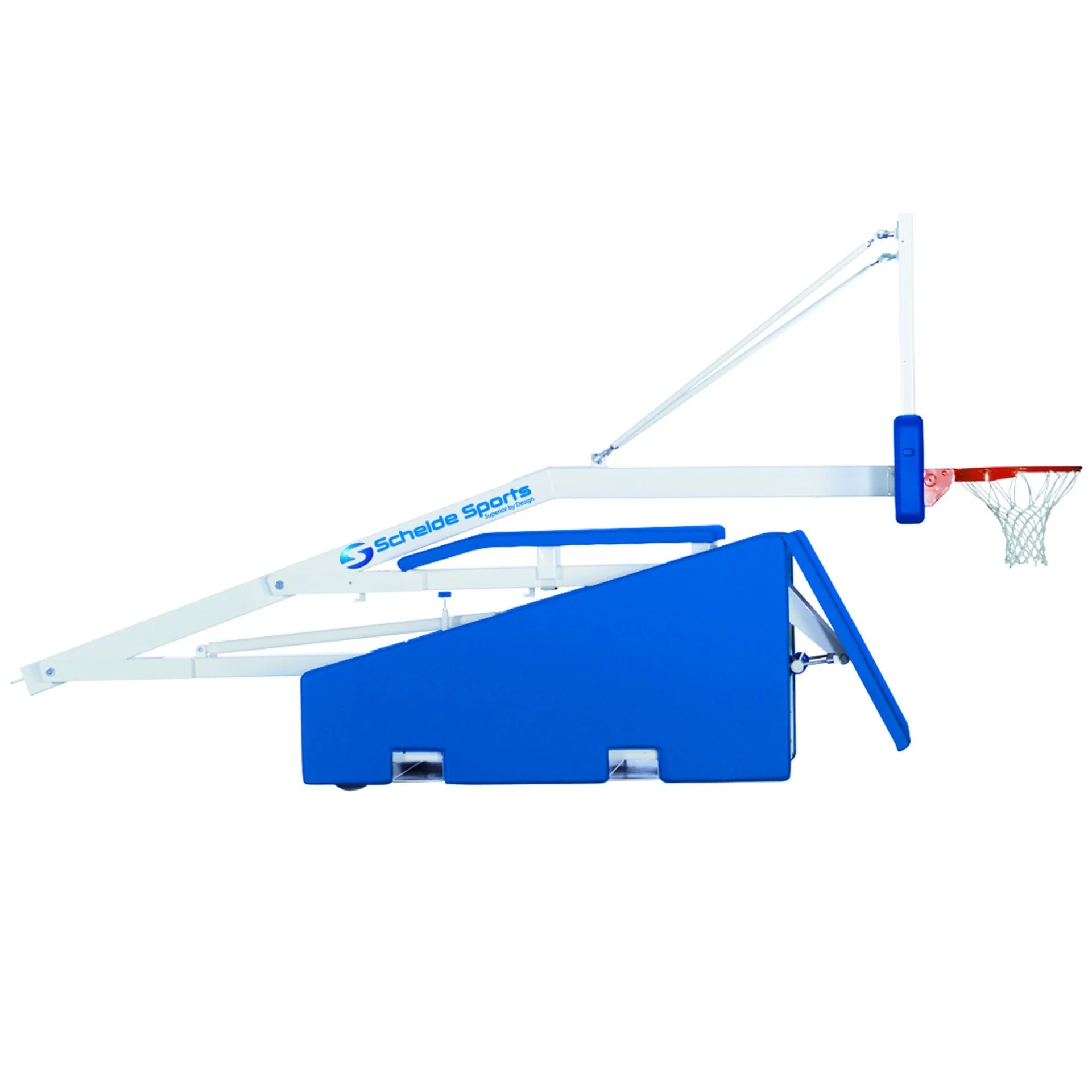 Schelde Sports SAM 225 Club Portable Basketball Backstop - Image 4