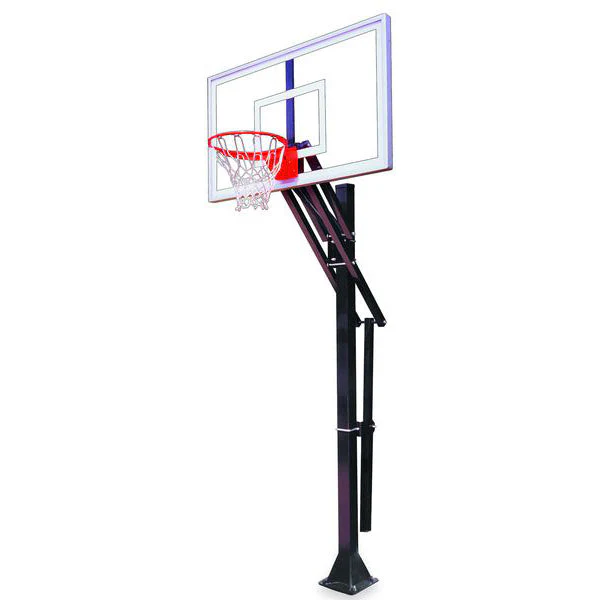 Slam™ Adjustable In-Ground Bolt-Down Basketball Hoop by First Team - Image 10