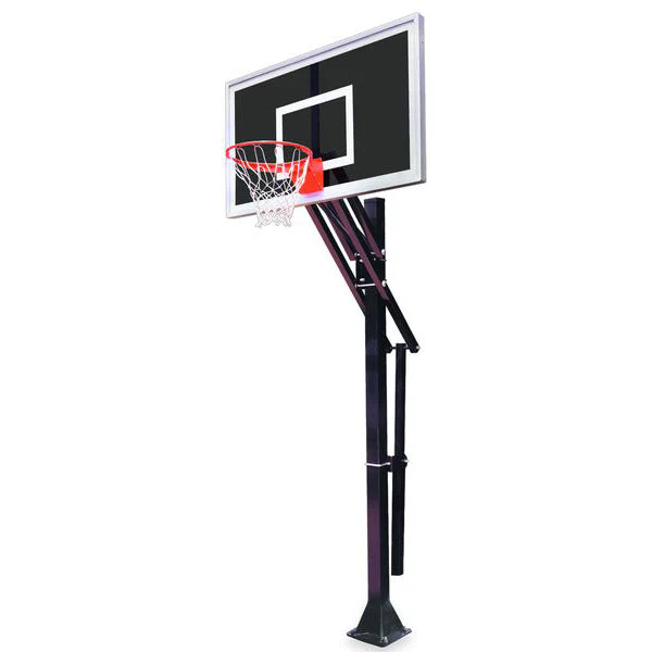Slam™ Adjustable In-Ground Bolt-Down Basketball Hoop by First Team - Image 11