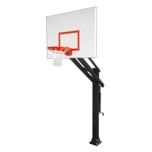 Titan™ Adjustable In-Ground Bolt-Down Basketball Hoop by First Team - Image 7